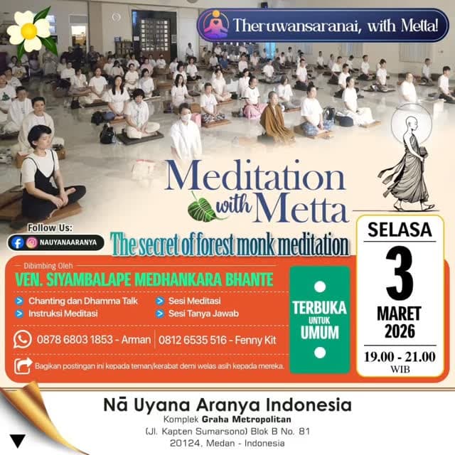 Gambar acara Meditation with Metta