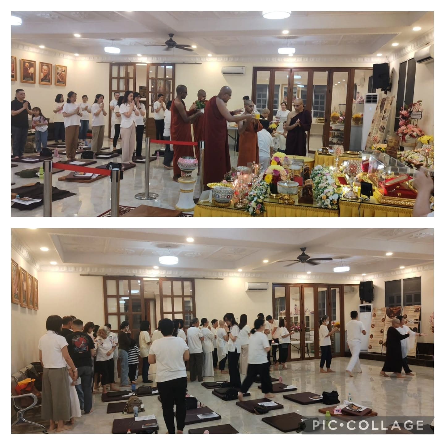 Gambar acara Paritta Chanting