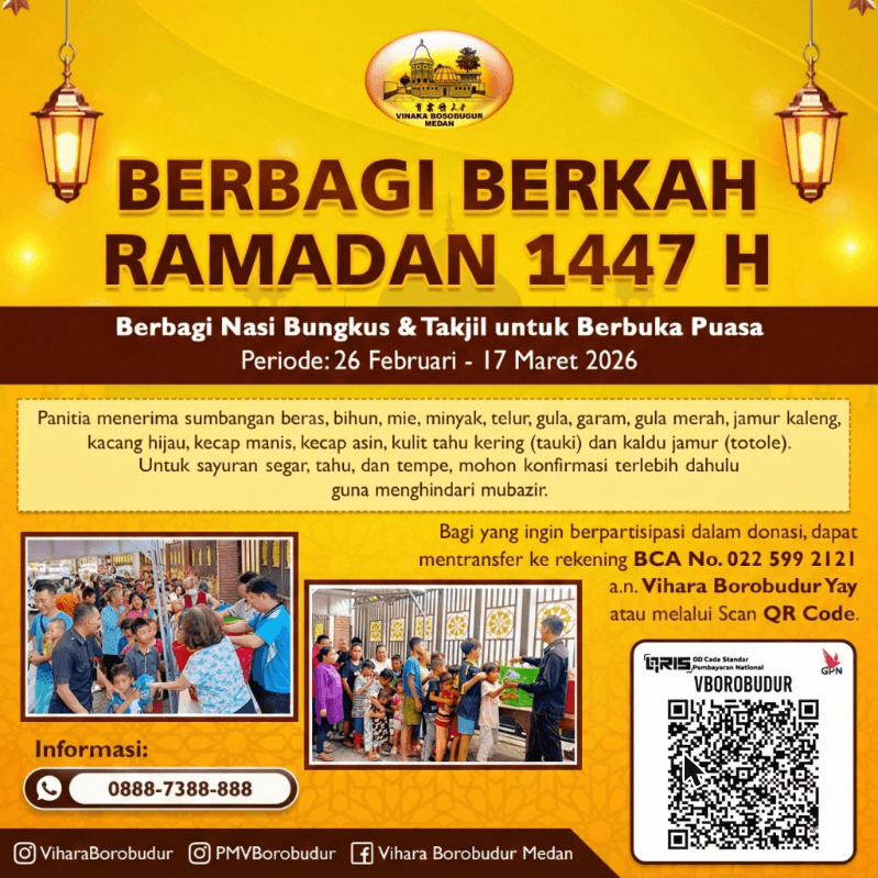 Gambar acara Berbagi Berkah Ramadan 1447H