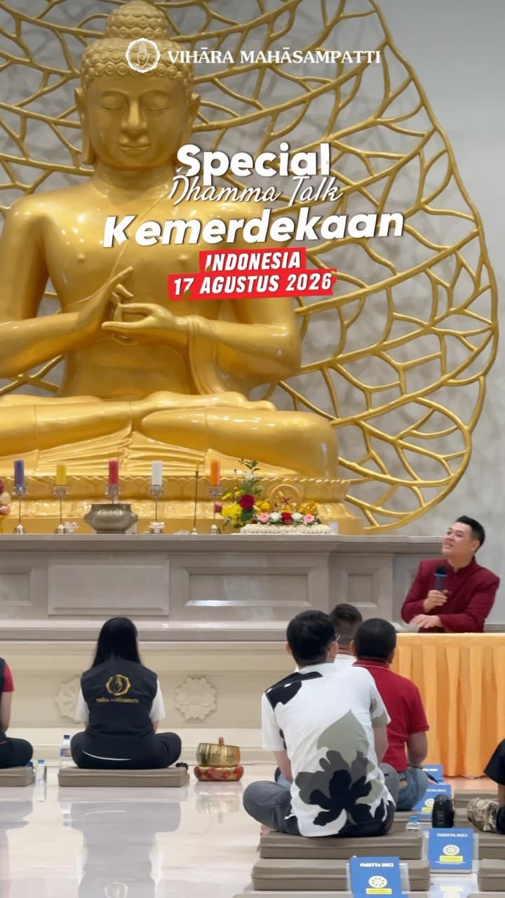 Gambar acara Dokumentasi: Special Dhamma Talk HUT ke-81 RI (Dokumentasi)