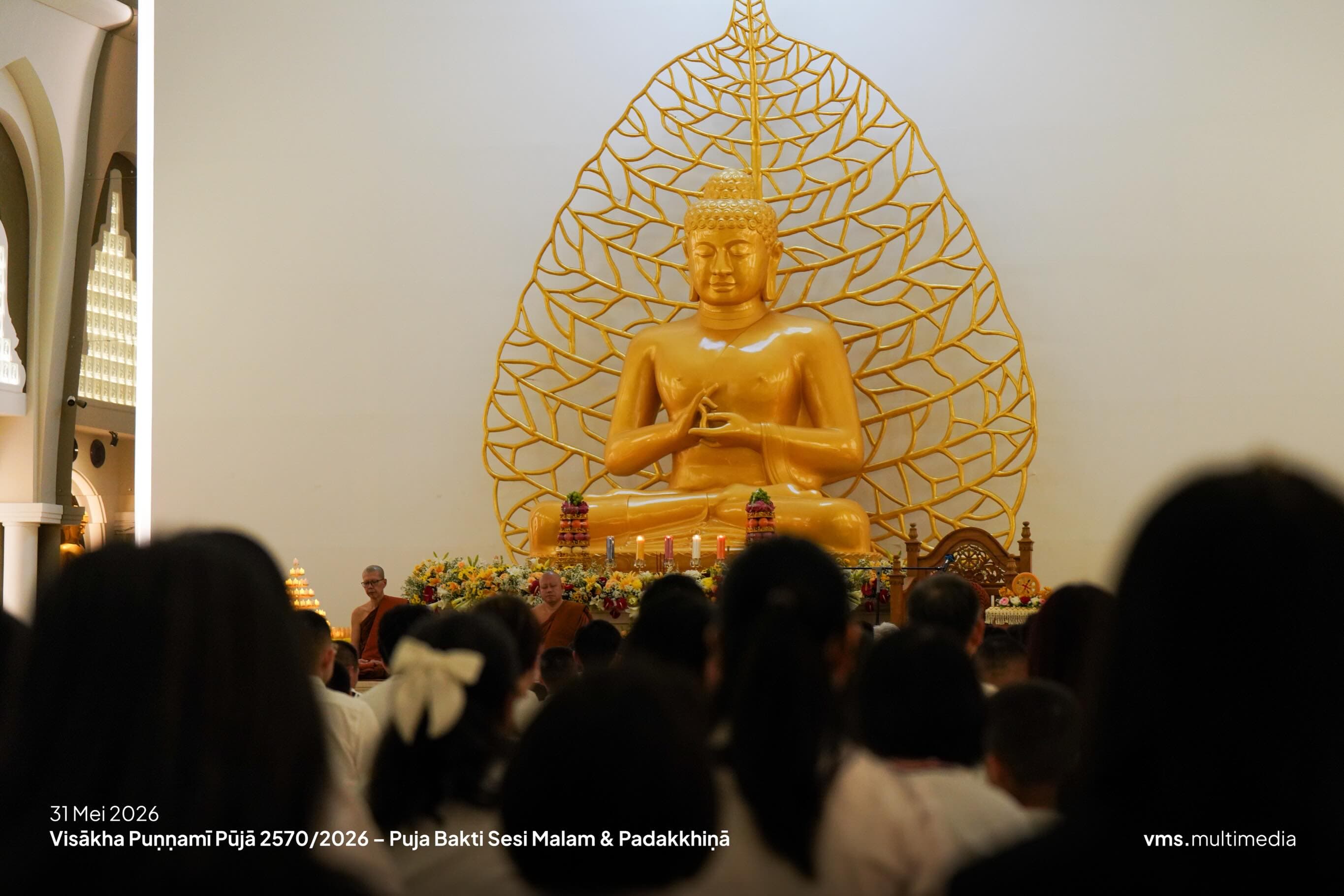 Gambar acara Dokumentasi: Padakkhiṇā Penutup Malam Waisak (31 Mei 2026)