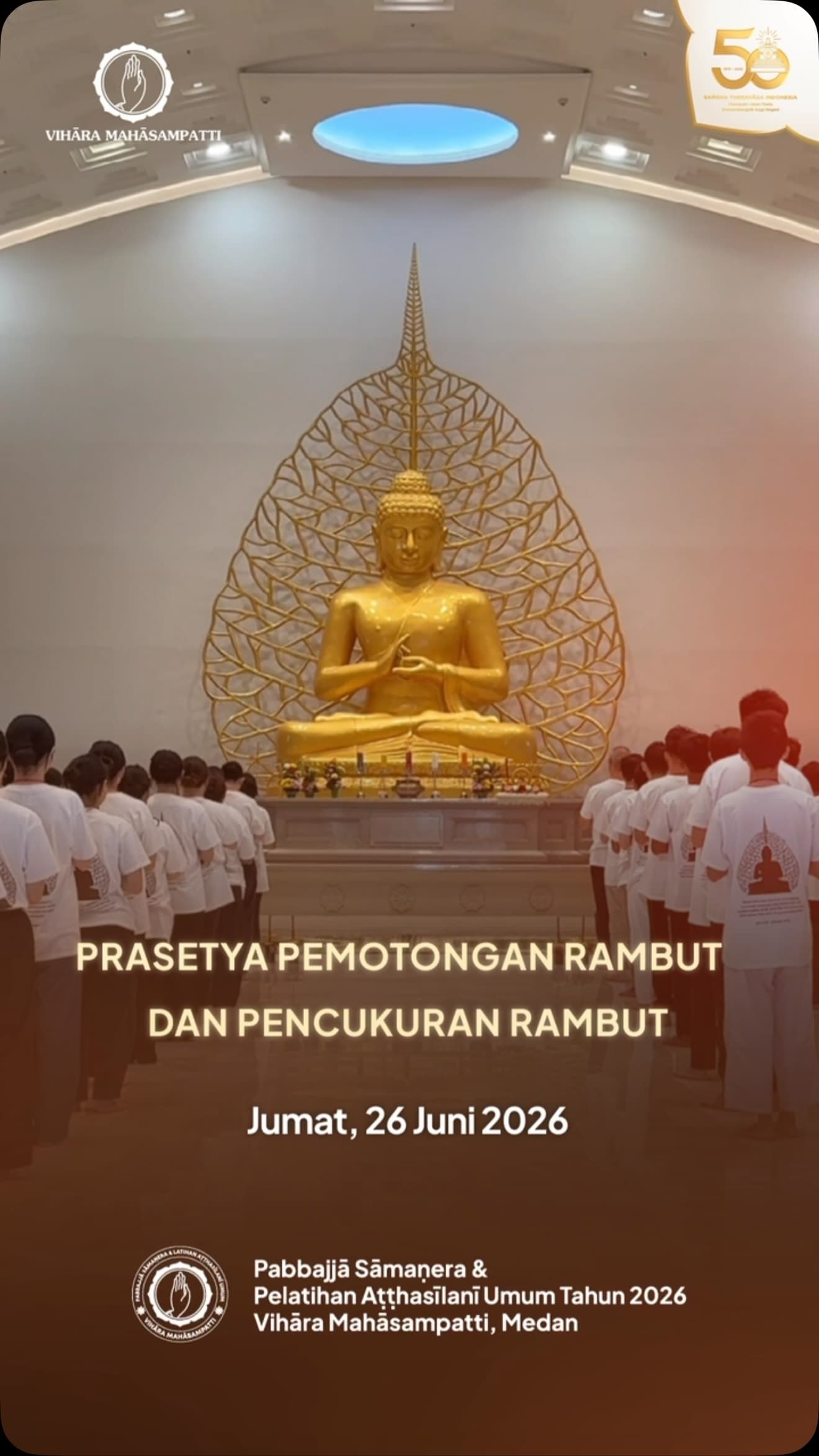 Gambar acara Dokumentasi: Prasetya Pemotongan Rambut Simbolis & Pencukuran Rambut (26 Juni 2026)