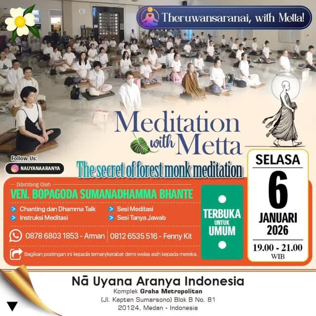 Gambar acara Meditation with Metta
