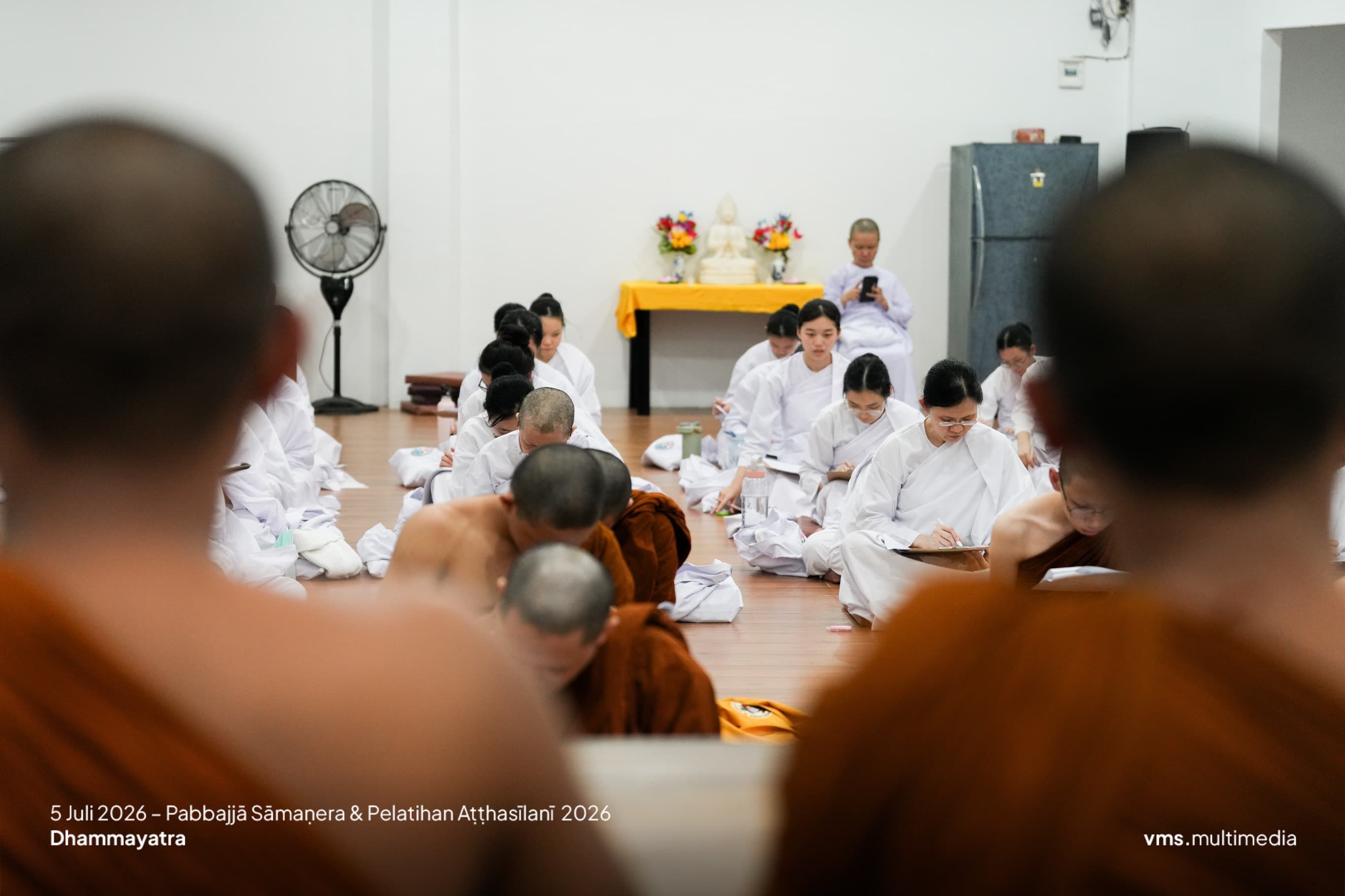 Gambar acara Dokumentasi: Dhammayatra: Sesi Uji Pengetahuan, Makan Siang & Interview (5 Juli 2026)