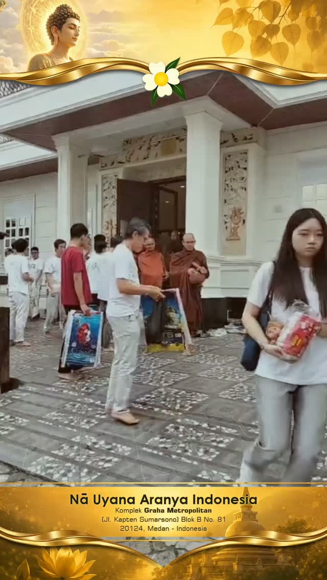 Gambar acara Pindapata Hari Minggu