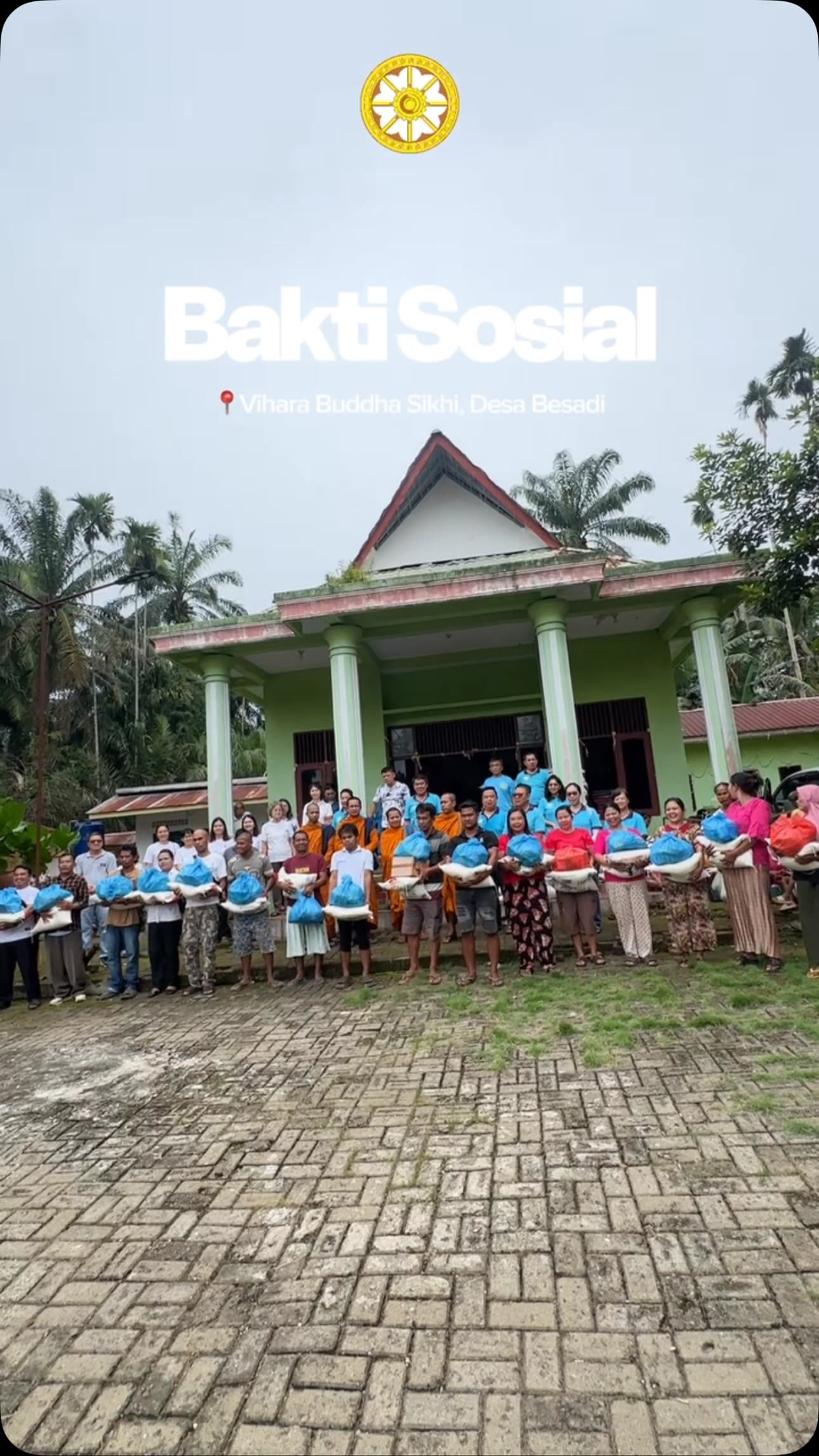 Gambar acara Dokumentasi: Bakti Sosial di Vihara Buddha Sikhi, Desa Besadi