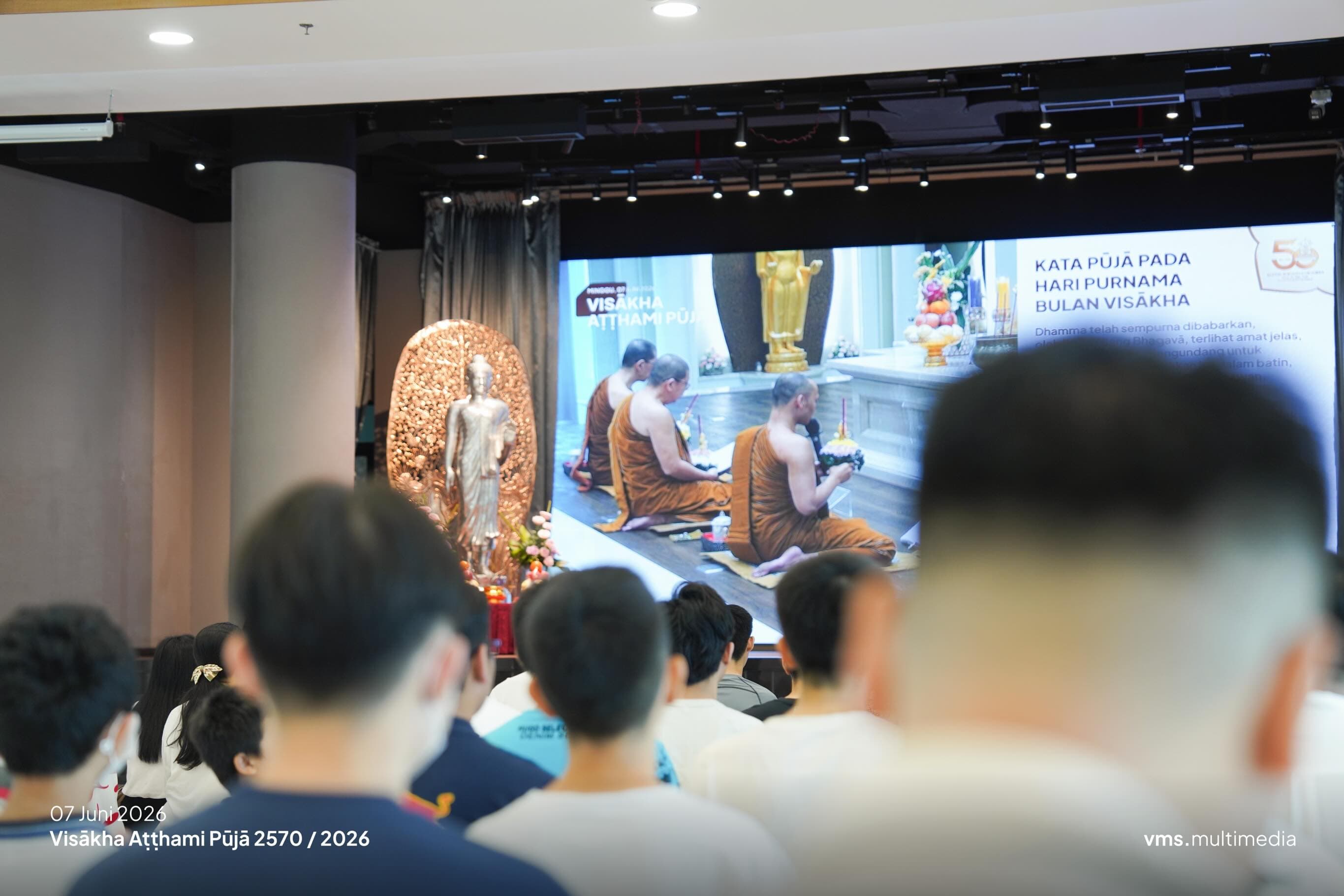 Gambar acara Dokumentasi: Visākha Aṭṭhami Pūjā 2570/2026 (7 Juni 2026)