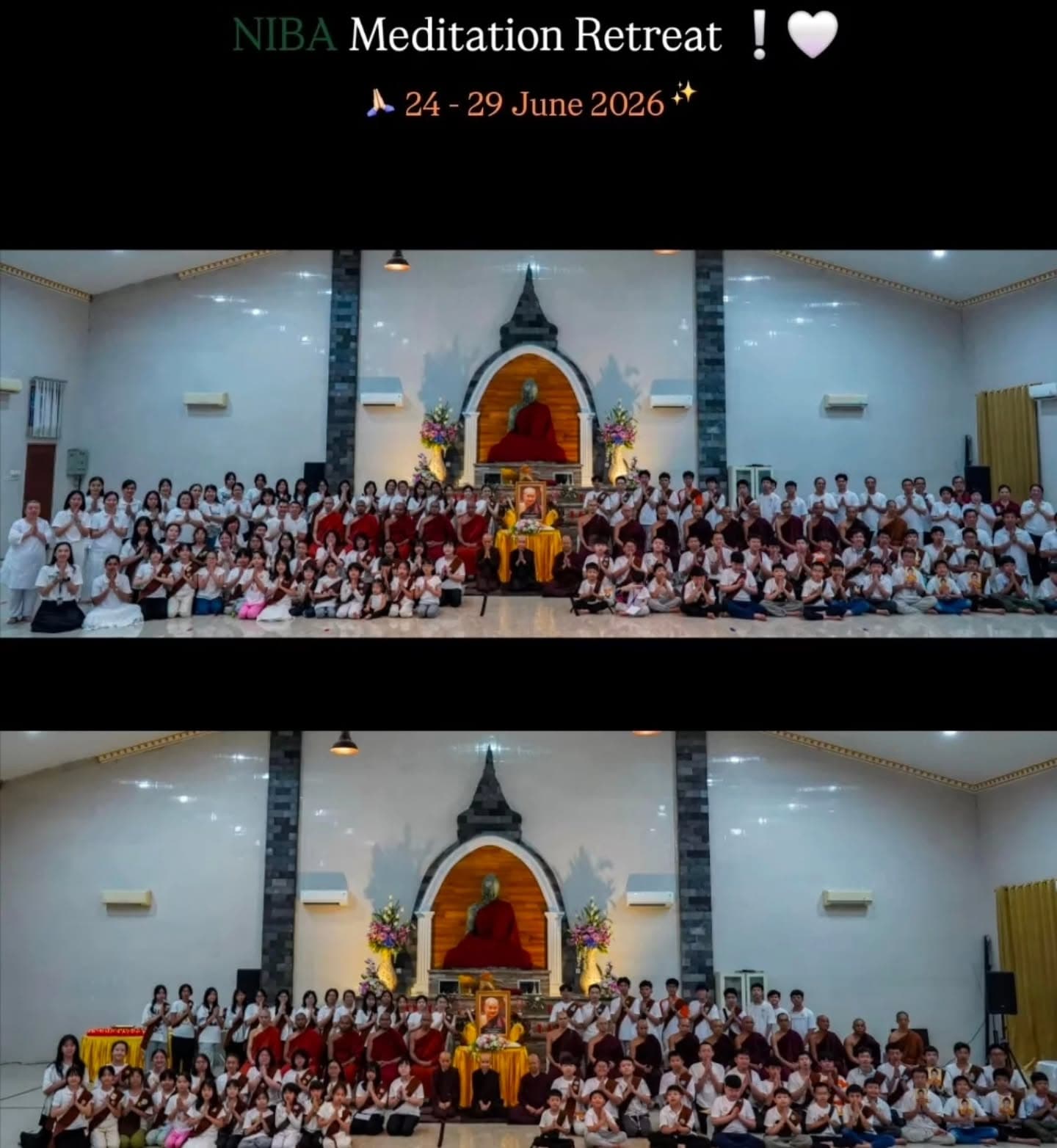 Gambar acara Dokumentasi: NIBA Meditation Retreat 2026