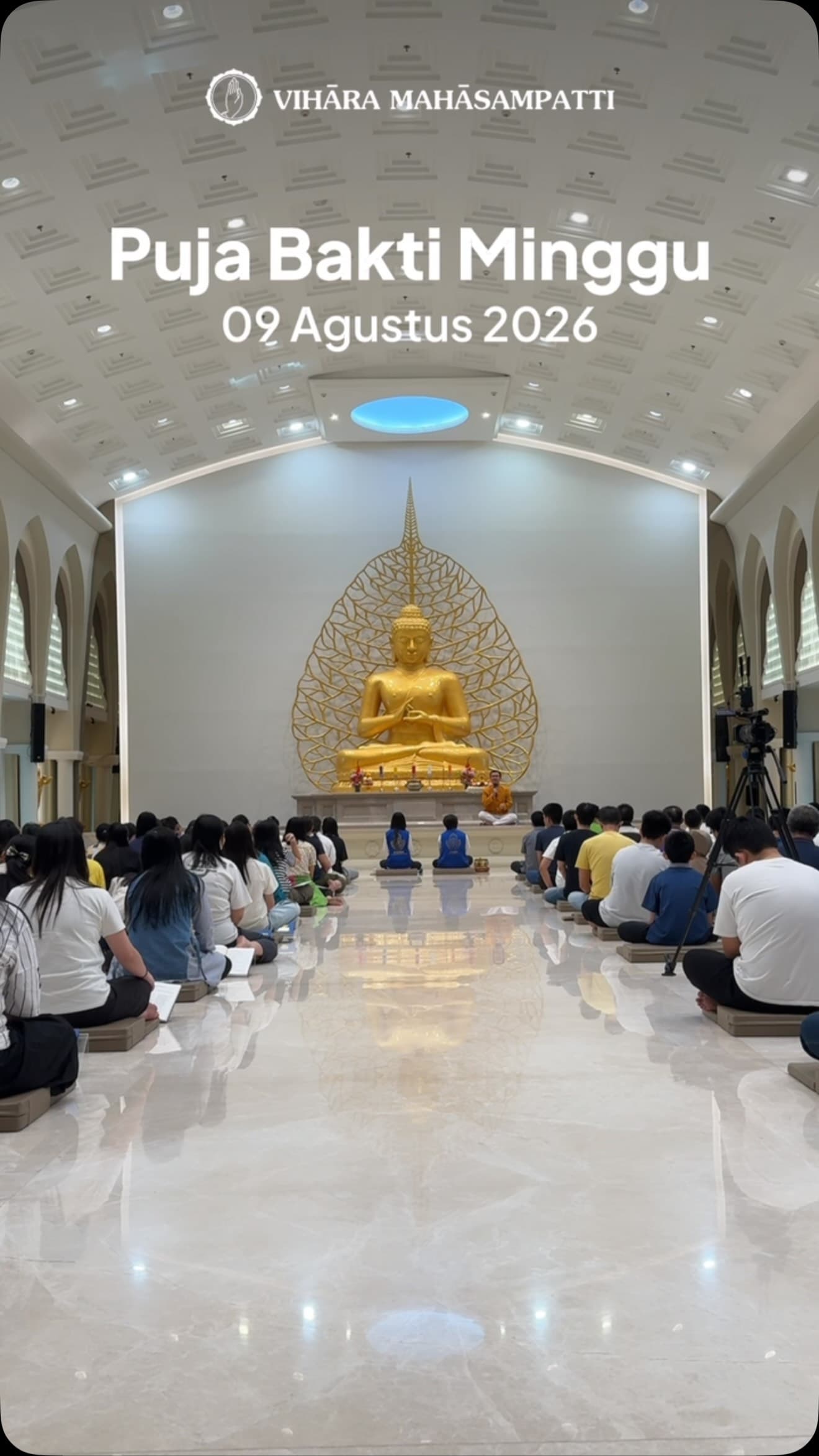 Gambar acara Dokumentasi: Puja Bakti Minggu, 9 Agustus 2026