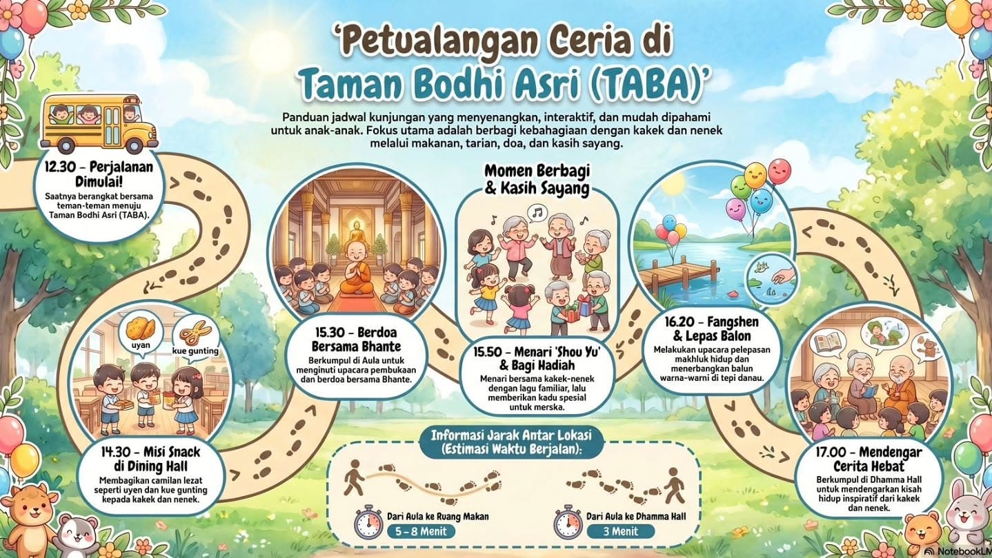 Gambar acara Charity & Dhamma Sharing Program di Taman Bodhi Asri