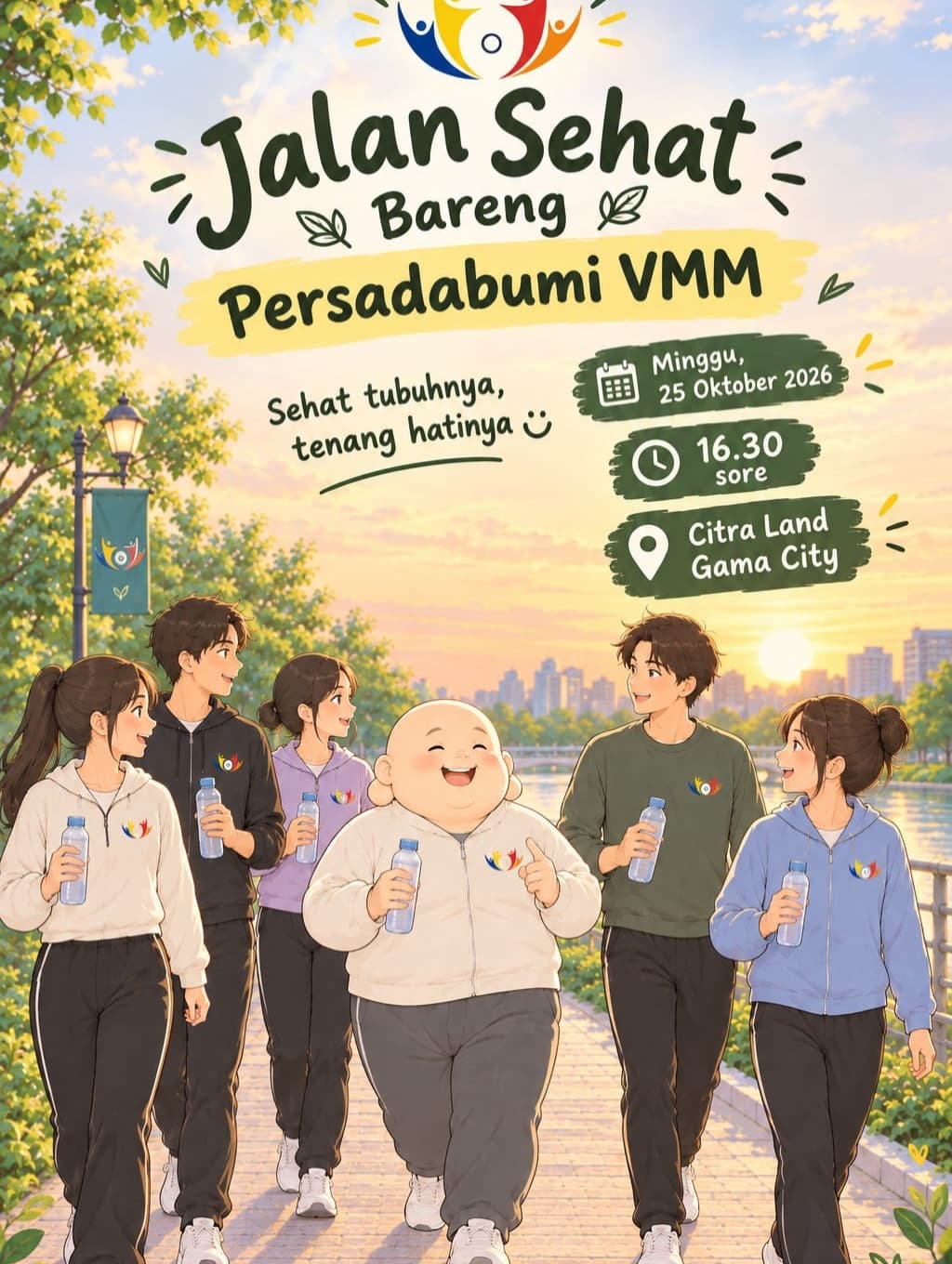Gambar acara Jalan Sehat Bareng Persadabumi VMM